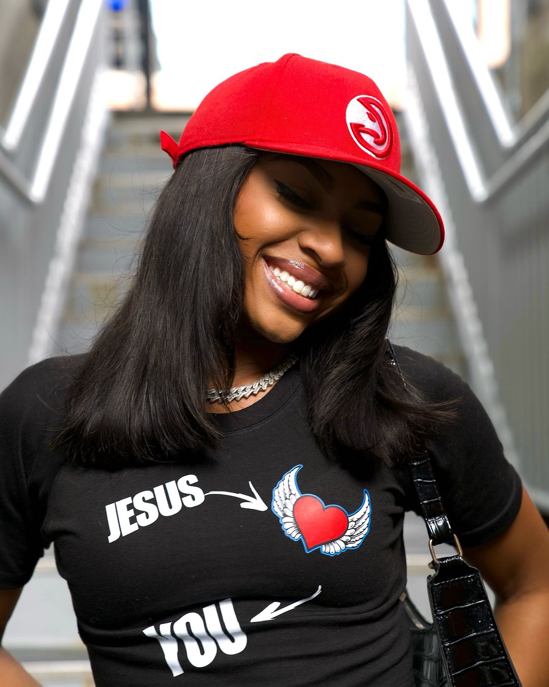 Jesus Loves You Crop Tee